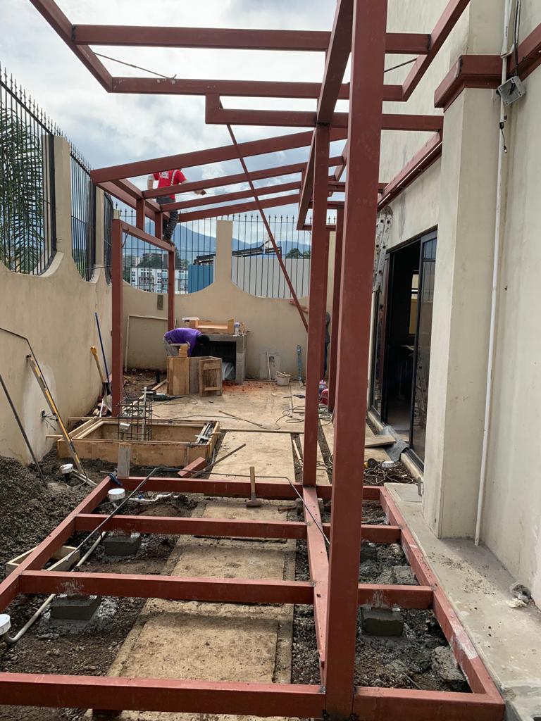 Construcción de terraza residencia Escazú (2)