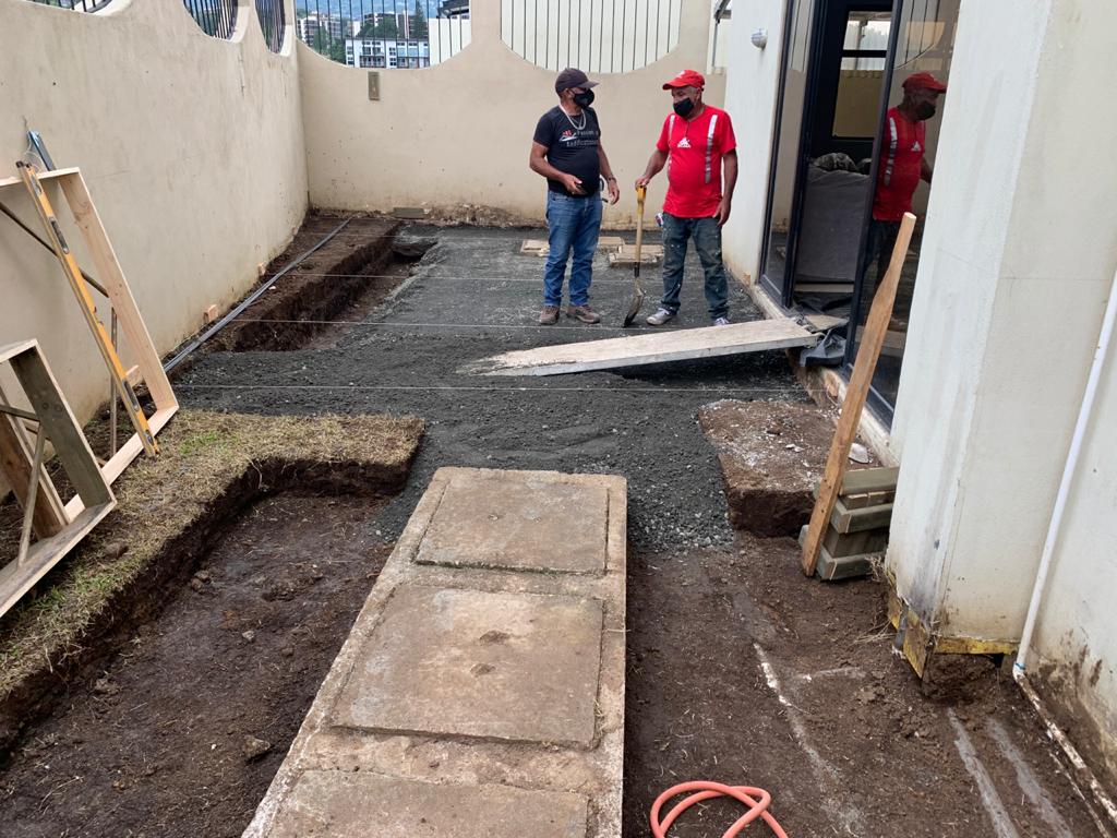 Construcción de terraza residencia Escazú (4)