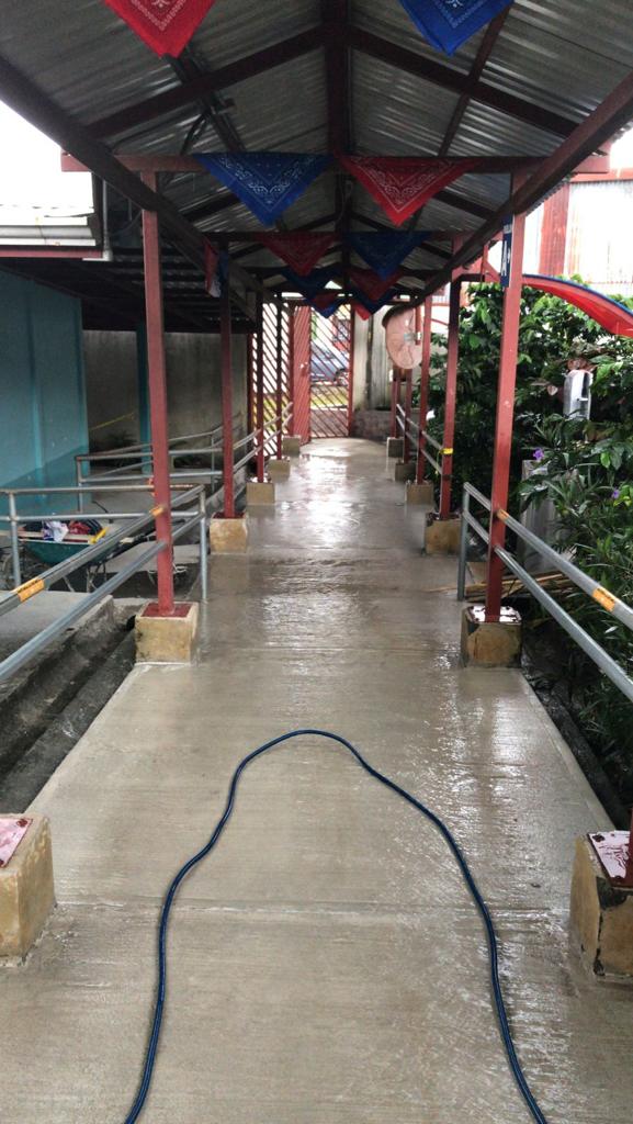 Reconstrucción y Mejora Acceso en concreto, CTP Tirrases (12)