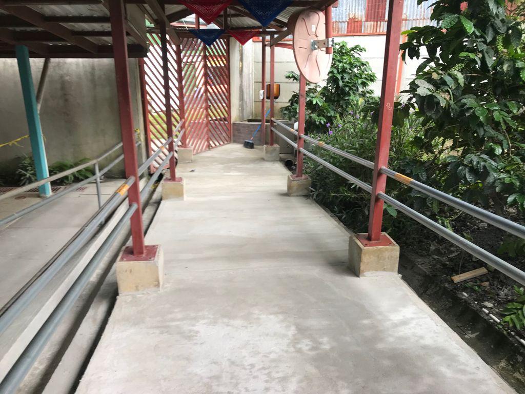Reconstrucción y Mejora Acceso en concreto, CTP Tirrases (9)
